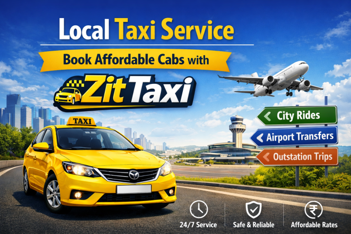 Local Taxi Service – Book Affordable Cabs with Zit Taxi
