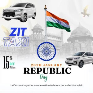 Republic Day with Zittaxi