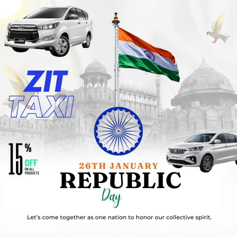Republic Day with Zittaxi